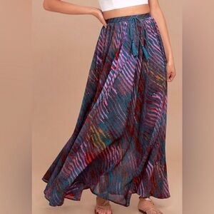 Free People flowy skirt elastic waist
